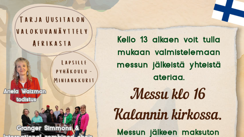 Kansainväisen messun mainos